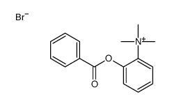 (2-benzoyloxyphenyl)-trimethylazanium,bromide Structure