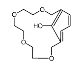 3,6,9,12-tetraoxabicyclo[12.3.1]octadeca-1(18),14,16-trien-18-ol结构式