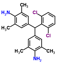 4,4'-[(2,6-dichlorophenyl)methylene]bis[2,6-xylidine] picture