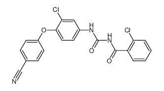 4-Cyano-2'-chlor-4'--diphenylaether结构式