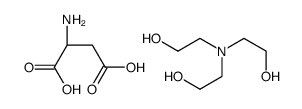 DL-aspartic acid, compound with 2,2',2''-nitrilotriethanol (1:1) picture