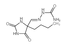 Hydrazinecarboxamide,2-[(4-butyl-2,5-dioxo-4-imidazolidinyl)methylene]- picture