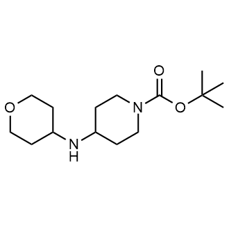 4-((四氢-2H-吡喃-4-基)氨基)哌啶-1-羧酸叔丁酯图片