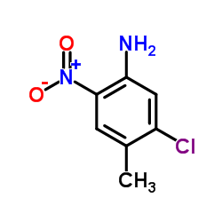 5-氯-4-甲基-2-硝基苯胺结构式