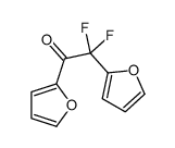 Ethanone, 2,2-difluoro-1,2-di-2-furanyl- (9CI) structure