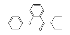 N,N-diethyl 2-thiophenylbenzamide Structure