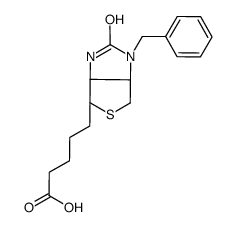 5-[(3aR,6S,6aS)-3-benzyl-2-oxo-3a,4,6,6a-tetrahydro-1H-thieno[3,4-d]imidazol-6-yl]pentanoic acid picture