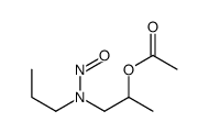 1-[nitroso(propyl)amino]propan-2-yl acetate Structure