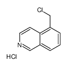 5-(CHLOROMETHYL)ISOQUINOLINE HYDROCHLORIDE结构式