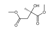 dimethyl (2R)-2-hydroxy-2-methylbutanedioate Structure