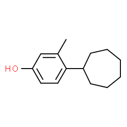 Phenol, 4-cycloheptyl-3-methyl- (9CI)结构式