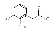 1-(carboxylatomethyl)dimethylpyridinium structure