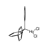 triphenylmethylholmium dichloride Structure