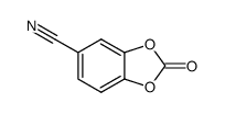 2-oxo-benzo[1,3]dioxole-5-carbonitrile Structure