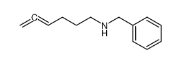 N-benzylhexa-4,5-dien-1-amine Structure