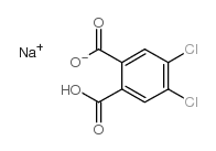 4,5-二氯邻苯二甲酸钠结构式