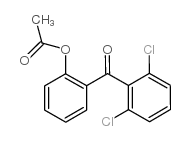 2-ACETOXY-2',6'-DICHLOROBENZOPHENONE结构式