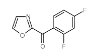 2-(2,4-DIFLUOROBENZOYL)OXAZOLE结构式