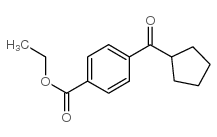 4-CARBOETHOXYPHENYL CYCLOPENTYL KETONE图片