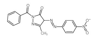 2-benzoyl-5-methyl-4-(4-nitrophenyl)diazenyl-4H-pyrazol-3-one picture