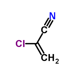 2-Chloroacrylonitrile Structure