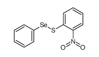 o-nitrophenyl phenylselenyl sulfide结构式