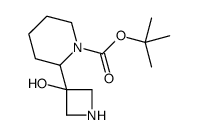 2-(3-Hydroxyazetidin-3-yl)piperidine-1-carboxylic acid tert-butyl ester picture