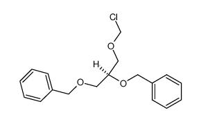 1-O-(chloromethyl)-2,3-di-O-benzyl-L-glycerol Structure