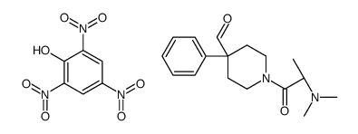 1-(3-(Dimethylamino)propionyl)-4-phenyl-4-piperidinecarboxaldehyde picrate picture