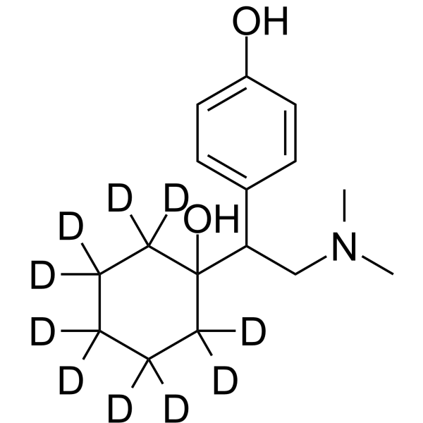 Desvenlafaxine-d10 Structure