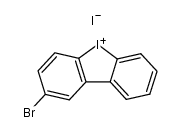 2-bromo-dibenziodolium, iodide结构式