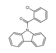 (9H-carbazol-9-yl)(2-chlorophenyl)methanone Structure