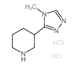 3-(4-Methyl-4H-[1,2,4]triazol-3-yl)-piperidine dihydrochloride picture