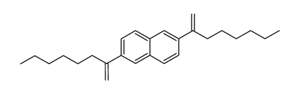 2,6-Bis(1-hexylethenyl)naphthalene Structure