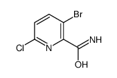 3-溴-6-氯吡啶甲酰胺结构式