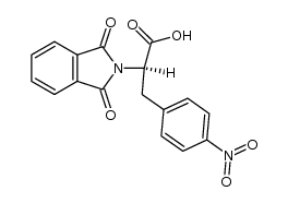 (R)-N-phthaloyl-p-nitrophenylalanine Structure