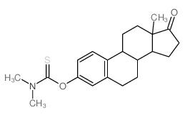 N,N-dimethyl-1-[(13-methyl-17-oxo-7,8,9,11,12,14,15,16-octahydro-6H-cyclopenta[a]phenanthren-3-yl)oxy]methanethioamide picture