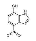 7-hydroxy-4-nitroindole Structure