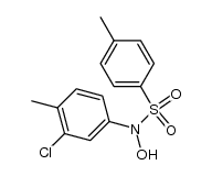 N-(3-chloro-4-methylphenyl) N-(4-methylphenylsulfonyl)hydroxylamine结构式