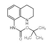 (1,2,3,4-四氢喹啉-8-基)氨基甲酸叔丁酯结构式