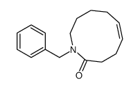 1-benzyl-2,3,4,5,8,9-hexahydroazecin-10-one结构式