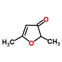 2,5-Dimethyl-3(2H)-Furanone Structure