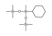 cyclohexyl-methyl-bis(trimethylsilyloxy)silane结构式