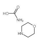 carbamic acid; morpholine结构式