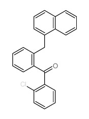 (2-chlorophenyl)-[2-(naphthalen-1-ylmethyl)phenyl]methanone picture