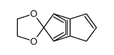 Spiro(1,3-dioxolane-2,8'-(4,7)methanoindene) Structure