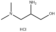 2-氨基-3-(二甲基氨基)丙-1-醇二盐酸盐结构式