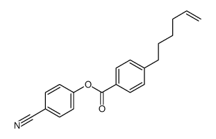 (4-cyanophenyl) 4-hex-5-enylbenzoate Structure