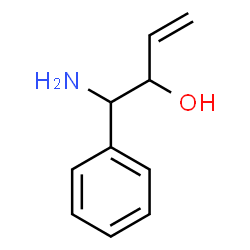 Benzeneethanol,-bta--amino--alpha--ethenyl- Structure