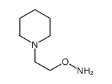 O-(2-piperidin-1-ylethyl)hydroxylamine结构式